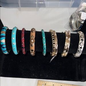 Chic Multicolor Bangle Bracelets